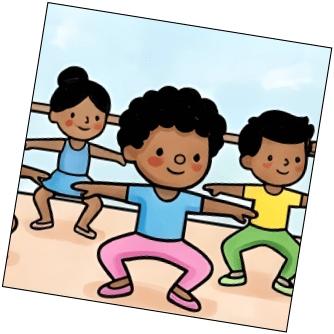 Desenho de criança sonhando em ser veterinária